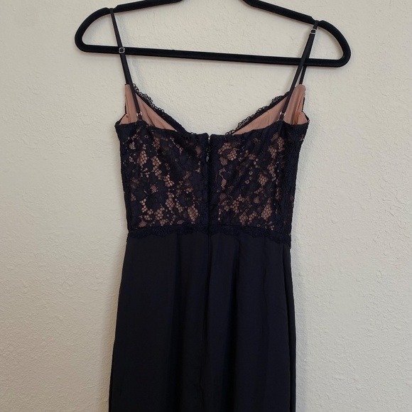 HOUSE OF CB 'Cara' Black Corset lace gown Maxi Dress/Size M NWOT - Picture 11 of 15